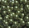 25 8mm Light Green Swarovski Pearls